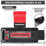 WYOX Weight Lifting Hooks for Men & Women (Pair) – Heavy Duty Wrist Support Straps with Hooks for Deadlifts, Pull Ups, Shrugs – Gym Lifting Straps