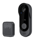 MNUYKGF Fingerprint Time Clock Wireless Video Doorbell with Rain Cover