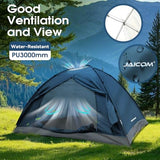 JAICOM 2 Person Camping Tent - Lightweight Backpacking Tent, Waterproof Windproof Easy Setup Hiking Tent, Suitable for Outdoor, Family, Camping, Hunting, Mountaineering Travel