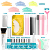 LATORICE Lash Lift Kit for Beginners: 5-in-1 Professional Eyelash Perm Set with Keratin for Women - Home Salon & DIY Beauty Treatment (Includes Rods/Glue/Serum) (40ml)