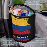 generic Colombia Flag Car Trash Can,Car Accessory Interior Garbage Can,Automobile Universal Bin Organizer