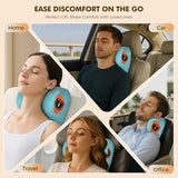 HarrFlow Neck Massager 2026 New Upgrade 3 in 1 Portable Massager with Heat &Comfortable Stretching–Adjustable Intensity for Neck & Shoulder Relaxation at Home,Office,Travel