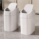 BXFIRS Intelligent Garbage Bin Made of ABS Material for Household Kitchen Bathroom Living Room Trash Cans(29.5 * 28.3 * 18cm)