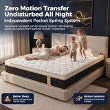Queen Hybrid Mattress14 Inch,Medium Firm Support for All Sleepers