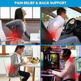 Lumbar Support Pillow for Office Chair, Office Home Essentials,Gifts for Mom,Dad, Back Support Pillow