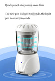 Electric Pencil Sharpener Pencil Sharpener for Colored Pencils Auto Stop Super Sharp Fast Electric Pencil Sharpener