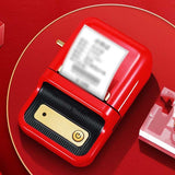 GRSJKRI Label Printer Portable Pocket Label Printer Thermal Fast Printing Home Use Office