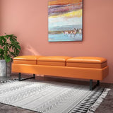 kinbor Waiting Room Bench for Salon - Modern Bench Waiting Room Chairs