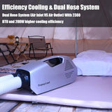 Portable Air Conditioner,Fishing Car,Truck,Outdoor,tent air conditioner for camping,Tent Air Conditiones Outdoor Air Conditioner,portable tent air conditioner,2380 BTU Outdoor Air Conditioner (yellow)