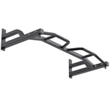 Kipika 48" Ceiling Mounted Pull Up Bar, Heavy Duty Multi-Grip Chin Up Bar,Mounted Pullup Bar, Adjustable Height, Pull Up Bands for Chin Ups & Body Stretching, Ideal for Home Gym and Strength Training (48" Wall Mounted Pull Up Bar)