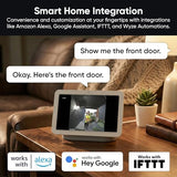 Wyze Battery Video Doorbell Wireless Camera, 1536x1536 HD+ with Color Night Vision, 2-Way Audio, 1:1 Head-to-Toe View
