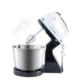7 Speed Hand Mixer Electric Hand Held Blenders Stick Electric Whisk Beaters 2 In 1 Twin Handheld And Stand Mixer For Mixing, Blending, Whipping And Beating, 180 W