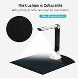 QERTYHJK Portable 10 Mega-Pixel High Definition Book Scanner Capture Size A4 Document Camera