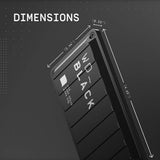 Western Digital 4TB P50 Game Drive SSD - Portable External Solid State Drive