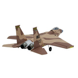 XFLY-MODEL F-15 Twin 40mm EDF RC Airplane RC Fighter Jet PNP (Transmitter, Receiver or Battery not Included) (Desert Camo)