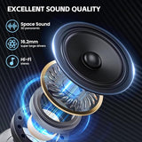 Wireless Earbuds Bluetooth 5.4 Headphones, 50H Playtime Stereo Earphones with ENC Noise Cancelling