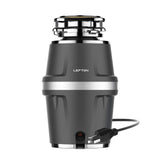 Lefton Garbage Disposal with Power Cord, 3/4 HP Continuous Feed Food Waste Disposer, LGD-714