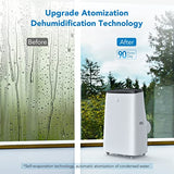 14,000 BTU Portable Air Conditioner – 3-in-1 Ultra-Quiet Cooling, Dehumidifier & Fan for Rooms Up to 700 Sq. Ft., Remote Control, Sleep Mode, 24H Timer, Easy Window Installation Kit, Black AC Unit