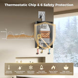 CAMPLUX Climatech 7 Tankless Water Heater Propane 4.22 GPM Up to 5 GPM, 102000 BTU On Demand Instant Tankless Hot Propane Water Heater Indoor, LPG