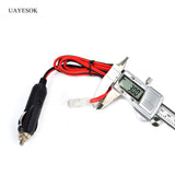 UAYESOK Mobile Transceiver Car Charger Cable Car Radio Power Cord 12V DC Power Cigarette Lighter with LED Lights for Kenwood Icom Yaesu Mobile Radio