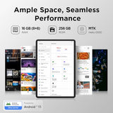 11 Plus Android Tablet, 11.5" 120Hz 2.2K Drawing Pad & Digital Notebook, Stylus & Flip Case Included