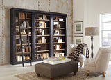 Martin Furniture Fully Assembled Aged Ebony Toulouse 6 Shelves Bookcase