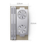 Aluminum Adjustable Laptop Stand for Tablet Stand Notebook Cooling Stand Fan Pad Portable Base