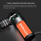 DABEDE Mini Massage Gun, Deep Tissue Massage, Percussion Fascia Massager with 4 Massage Heads, 4 Speeds