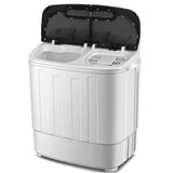 Portable Washer Wash and Spin Cycle Combo, Built-in Gravity Drain SUPER DEAL