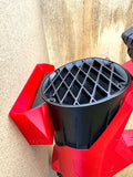 Leaf Blower Wall Mount for Milwaukee M18 Fuel - Compatible with 3017-20 & 3017-21 - Leaf Blower Wall Mount Holder Bracket for Garage Storage  (Red)