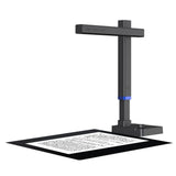 QERTYHJK Portable 13MP Book Scanner Flatten Curve Technology Capture Max A3 Document Fast Scan