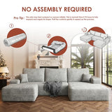 Boneless Couch, Modular Sectional Couches for Living Room
