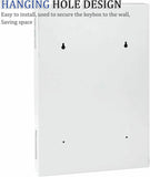 Portable Key Cabinet Lock Box Wall-Mount Security Storage for House Keys Key for Home Office