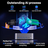 GEEKOM GT13 MAX Professional Workloads Mini PC, Intel Ultra 9 185H|DDR5