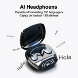 FNtipnutt Bluetooth 5.3 AI Translation Wireless Earphones