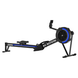 Rowing Machines for Home, Adjustable Air Resistance Rower Machine with Extra Long Rail, Ergonomic Comfort Seat, Device Holder, Easy Storage