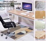 Chair Mat for Hardwood Floor,48"*36" Under Desk Mat for Home Office Leisure Time