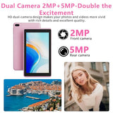 Android 15 Tablet with Case, 7 Inch 8GB RAM+32GB ROM/ 1TB Expandable Computer
