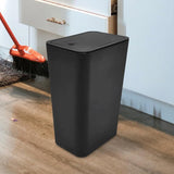 SKJFODVC Trash Can Household Toilet Use Kitchen Large Capacity Press Bin