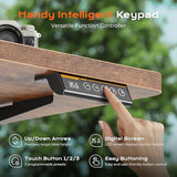 Height Adjustable Computer Desk, 27.6" Deep Desktop