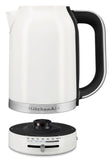 KitchenAid 1.7L Electric Kettle w/Temp Control KEK1701, Porcelain White