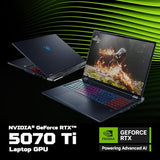 Acer Predator Helios Neo 18 AI Gaming Laptop | Intel Core Ultra 9 Processor 275HX | NVIDIA GeForce RTX 5070 Ti