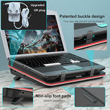 Powerful Turbo-Fan (4200 RPM) Laptop Cooling Pad with Infinitely Variable Speed