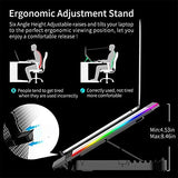 Laptop Cooler for Laptop 12-18 Inch Six Fans LCD Screen Laptop Cooling Pad Adjustable Notebook Stand