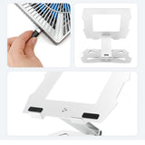 Laptop Cooling Base Computer Stand Metal