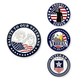 PinMart's Veteran Golf Essentials Gift Set, Golf Divot Tool, Hat Clip, Magnetic Ball Markers + More