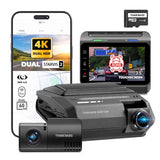 THINKWARE ARC900 Dash Cam 4K Front and 2K Rear, Dual STARVIS 2, HDR, GPS