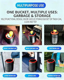 Car Collapsible Trash Can for Chevrolet Silverado 1500 IV Double Cab