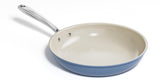 Redchef Nonstick Frying Pan Skillet, Ceramic Non-Stick Saute Pans, 11 inch Cooking Fry Pan with Stay Cool Handle (Blue)
