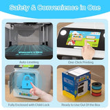 SainSmart PrintyGo 3D Printer for Kids, 600mm/s Auto Leveling Printer